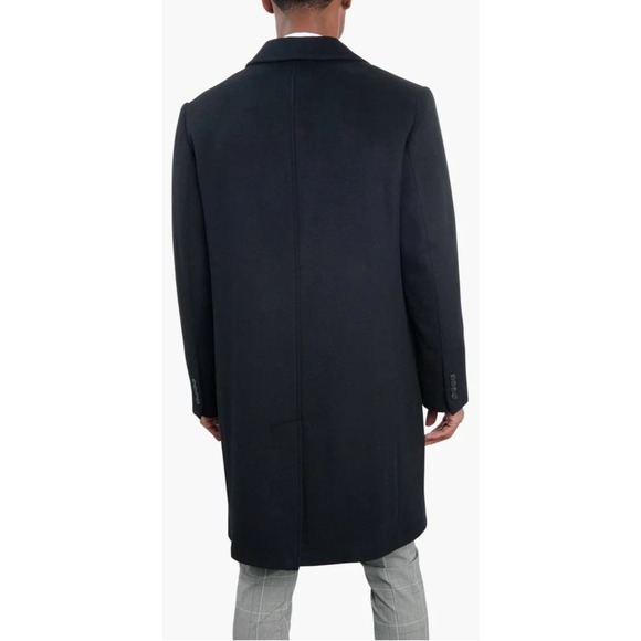 London Fog Men's 3-Buttoned Black Wallstreet Trench Size 42S - Picture 3 of 8